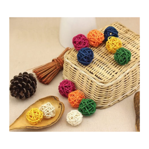 Bola de ratán tejida a mano por artesanos en Vietnam proveedor de bola de ratán ecológico que ofrece Bola de ratán para decoración y necesidades de artesanía - Product Image 3