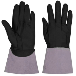 Gants de soudage Tig renforcés en cuir de vache fendu haute Performance Construction de sécurité industrielle Protection des bras de la main en coton - Product Image 5