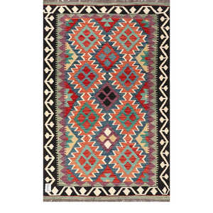 พรมกิลิม ไมมาณา อัฟกานิสถาน ขนาด 160 x 103 ซม. ชุดพรมปูพื้น - Product Image 1