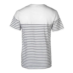 T-shirt vierge en coton surdimensionné uni à col rond pour hommes, meilleures ventes d'été - Product Image 3