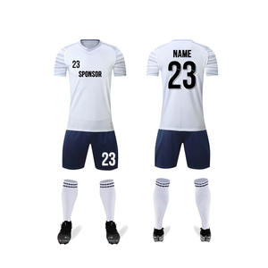 Conjuntos de uniformes de fútbol personalizados de alta calidad de Pakistán 100% poliéster MOQ 10 juegos recién llegados con estilo cómodo - Product Image 1