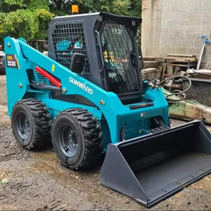 Chargeur de pelle rétrocaveuse utilisé par chargeur abordable de BOEUF de dérapage de SWL3230 SUNWARD de rendement élevé à vendre - Product Image 1