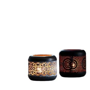 Porte-bougie pour la décoration de mariage et de la maison, cadeau de décoration, fête de Noël, cadeau artisanal romantique, art en fer rustique - Product Image 4