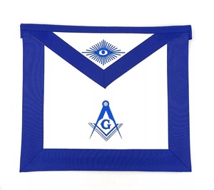 Master Mason Blue Lodge Tablier pour Broderie Artisanat Point de Croix & Couture Maçonnique Regalia - Product Image 6