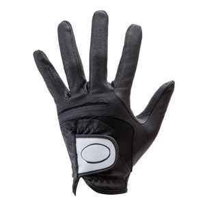 Cuero de PU stomizable + Piel de cordero Transpirable, protector solar y resistente al desgaste Paquete individual Guantes de golf izquierdo y derecho para hombre - Product Image 1