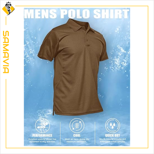 SAMAVIA Industria Premium para Camisas | Alta Calidad 100% Algodón Manga Corta Antiarrugas Punto Estampado Diseño Personalizable - Product Image 6