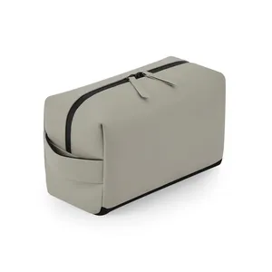 Estuche de Belleza de PU Mate para Artículos de Aseo, Organizador de Accesorios de Viaje Sostenibles - Product Image 5