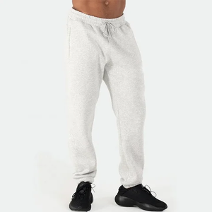 Pantalon de survêtement personnalisé en tissu 100% coton 3D pour pantalons de survêtement en polaire à impression bouffante pour hommes pantalon de survêtement à taille élastique de style décontracté vente en gros - Product Image 3
