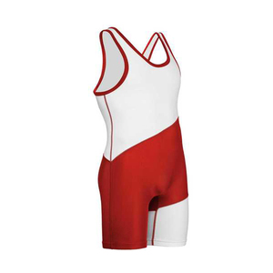 Custom Logo Sublimation Sportswear <b>Weightlifting</b> Youth <b>Singlet</b> Suit Wrestling <b>Singlet</b> - Product Image 1