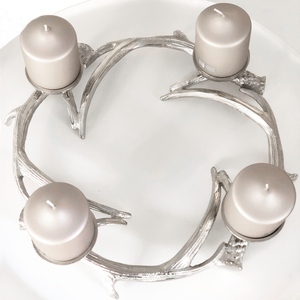 <b>Christmas</b> Decoration Metal T <b>Light</b> Candle Holder in Elegant Design Hot <b>Sale</b> Tableware Handmade Candle Holder with 5 Arms - Product Image 4
