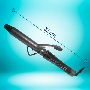 Arricciacapelli Automatico in Titanio con Display LCD della Temperatura, Elettrico a Batteria, in Lingua Francese, per Ricci Brillanti e Duraturi - Product Image 5