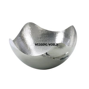 Bol à Chocolat Martelé Plaqué Argent Forme Ronde Décoratif Nouveau Bol Doux Taille Personnalisée Nouveau Bol à Chocolat de Luxe - Product Image 4