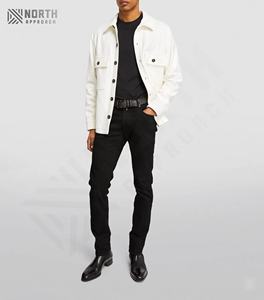 Vente en gros de nouveaux jeans pour hommes avec poche latérale, jeans d'extérieur à fermeture éclair, pantalon long, vêtements pour hommes, pantalon décontracté, jeans décontractés, service OEM - Product Image 2