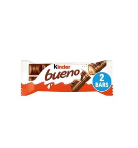 Barra de Chocolate con Avellanas Cremosas Kinder Bueno, Suministro al por Mayor, Snack de Alta Calidad para Supermercados y Tiendas - Product Image 4