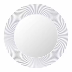 Marco de espejo con incrustaciones de hueso hecho a mano para restaurante casero por Crescent Crafts - Product Image 4