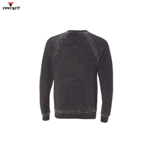 Sweat-shirt d'hiver pour homme en tissu polaire professionnel, uni, avec logo personnalisé, respirant et écologique - Product Image 3