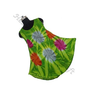 New Arrival Rayon Tie Dye Women Summer Casual Loose Fit Bohemian Beach Wear Daily Day Wear Dress Tie Dye Long Maxi <b>Hand</b> Made - Product Image 1