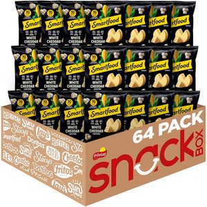 Smartfood <b>Popcorn</b>, White Cheddar, 1 Ounce (Pack of 64) - Product Image 1
