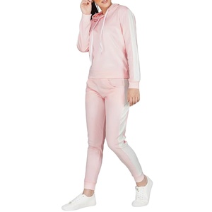 Nouveauté Ensemble de vêtements de sport pour femmes Ensemble de survêtement de haute qualité pour femmes Course à pied Gym Coton polaire Ensembles de survêtement pour femmes - Product Image 1