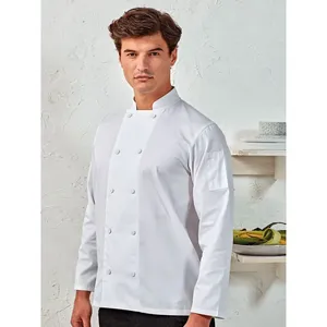 Túnica de Chef Coolchecker LS, Herramienta Especializada para Artículos Promocionales - Product Image 1