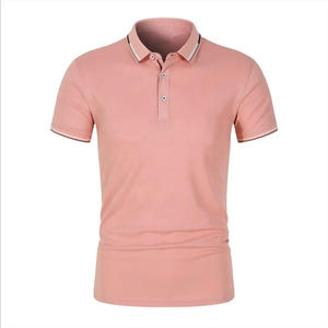 Venta al por mayor transpirable última moda hombres Polo manga corta Camiseta Material de algodón hombres Polo camisa - Product Image 1