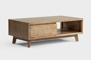 Table basse design moderne minimaliste en bois - Product Image 3