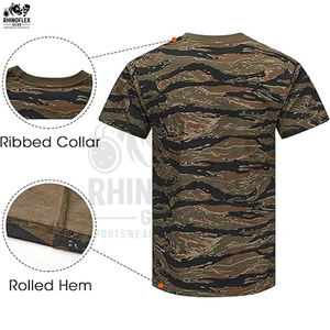 Camisetas de Camuflaje para Hombre, de Alta Calidad, Más Vendidas, Diseño Nuevo, Tejidas, de Bajo Precio, Térmicas - Product Image 6