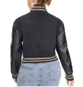 Chaquetas universitarias de algodón transpirable de alta calidad para mujer-Colores y diseños personalizados Precio de impresión digital - Product Image 6