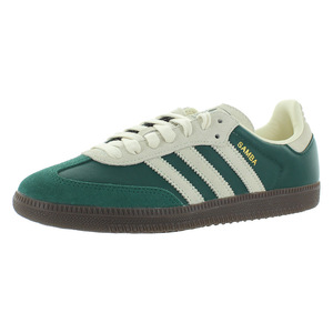 Adidas สำหรับ samba OG รองเท้าผู้ชายสไตล์เดินสีเขียว/taupe | ของแท้100% - Product Image 1