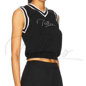 Maillot de basket personnalisé haut de gamme pour femmes et hommes, imprimé, 100 % polyester, séchage rapide, respirant, sans manches, vêtements de sport - Product Image 1