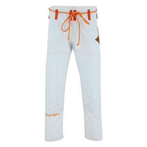 Jiu Jitsu brasileño de color blanco con nuestro ligero Kimono Gi Set Uniforme unisex para niños y adultos Comodidad excepcional - Product Image 2