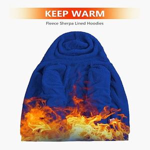 เสื้อมีฮู้ดแบบสั่งตัดสำหรับผู้ชายเสื้อฮู้ดแบบซับลิเมชันชุดเดรสกีฬา - Product Image 5