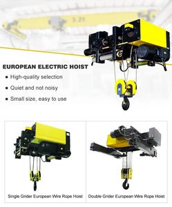 Polipasto Eléctrico de Cable de Acero de 5 Toneladas, Estándar Europeo, con Altura de Elevación de 6m para Grúas de Taller - Product Image 6