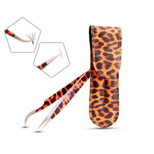 Professional PU <b>Leather</b> Tweezer Holder Travel Tweezer Storage Bag with Elegant Design Custom Logo Beauty <b>Tool</b> Pouch for OEM - Product Image 5