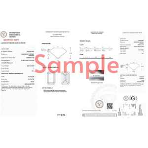 Radiant 4.00ct Lab Grown Diamond Anillo de compromiso para hombre EF Color VS Clarity IGI Certificado para bodas - Product Image 4