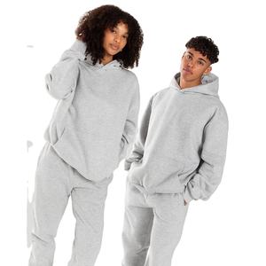 Streetwear surdimensionnés d'hiver en gros Sweatshirts à capuche pour hommes et femmes Pull en toile polaire décontracté Impression de logo personnalisé - Product Image 3