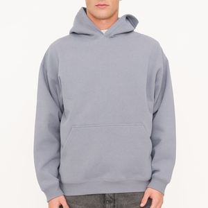 Streetwear surdimensionné pour hommes sweats à capuche vierges sans cordes sweats à capuche lourds en polaire vintage sweats à capuche personnalisés de haute qualité - Product Image 1