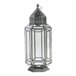 Indian Wholesaler Black Metal Decorative Lantern Indoor Outdoor Christmas Table Candle <b>Holder</b> <b>Stand</b> for Holiday Home Decorations - Product Image 3