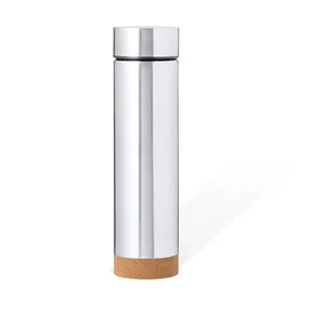 Thermos Dantek con infusore in sughero: Gadget sostenibili per bevande, ideali per promozioni - Product Image 2