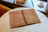 Penutup Menu Kulit, Map, Buku Menu Kustom, Penyangga Menu Koktail, Map Restoran, Binder, Sampul Kustom LMC-0004