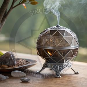 Pièce maîtresse article bon diffuseur de parfum brûleur d'encens Portable prix de vente chaud nouveau Style marocain brûleur d'odeur et encensoir - Product Image 1