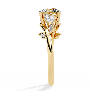 แหวนเพชร 1.74 กะรัต ได้รับการรับรองจาก IGI เพชรเพาะเลี้ยงในห้องปฏิบัติการ แหวนหมั้นทองคำ เครื่องประดับเพชรเจ้าสาวสุดหรู แหวนเพชร - Product Image 2