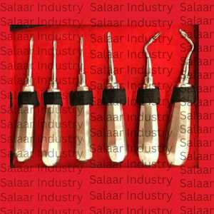 Juego de Elevadores Dentales de Acero Inoxidable Dorado, Elevadores Dentales Dentados y de Lucentización para Extracción de Dientes, ¡Gran Venta! - Product Image 5