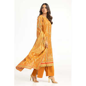 Traje de Verano de 3 Piezas para Mujer, Color Marrón Dorado, Adornado a Mano - Product Image 2