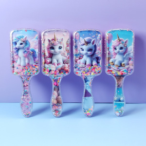 Neue K-<span class=keywords><strong>POP</strong></span> Cartoon-Massagebürste für Frauen und Mädchen zur Haarreinigung - Product Image 5