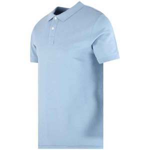 Chemises d'été décontractées à manches courtes en tricot Uniformes de polo T-shirts polo personnalisés avec impression de logo brodé pour hommes - Product Image 3