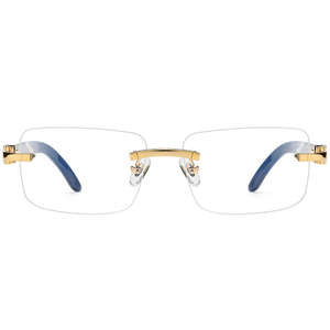 Gafas de ojo de cuerno de búfalo hechas a mano para hombre, Forma natural ecológica de calidad superior 100% - Product Image 2