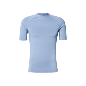 Quick Dry Slim Fit Streetwear Swim T-Shirt Men Polyester Spandex UV Protection Stretch Rash Guard Lightweight <b>Surf</b> Beach Wear - Product Image 6