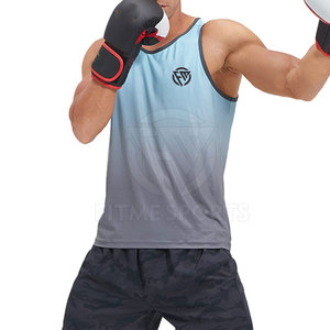 Vêtements de fitness Débardeur fabriqué au Pakistan Débardeur Vente directe d'usine Plus Size Summer Wear Hommes Débardeur - Product Image 5