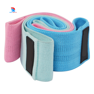 Booty pita latihan pinggul kebugaran, tali lingkaran pinggul olahraga kaki dengan Strip antiselip untuk olahraga di rumah - Product Image 1